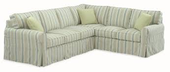 Outside the living room, leather accent chairs or recliners work well in a home office or den, and leather ottomans can be a warm addition to your bedroom furniture set. Braxton Culler 728 Casual Sectional Sofa With Rolled Arms And Slipcover Powell S Furniture And Mattress Sectional Sofas