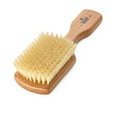 Boar bristle hair brush and comb set for women men and kids, best natural bamboo oval paddle hair brush with wooden detangling comb suit for thin fine normal long short or dry hair adds shine. Kent Boar Bristle Hairbrush Light Coloured Manufactum