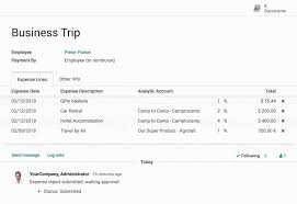 Phần mềm Odoo Quản lý chi phí | Entrust Consulting Company