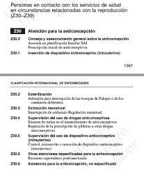 Cie 10 n10 pielonefritis aguda n30.0 cistitis aguda su espectro comprende desde una cistitis complicada hasta una urosepsis con choque séptico. Primera Parte Codigo Z30 0 Relacsis