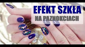 Szklo Na Paznokciach Cudowny Efekt Broken Mirror Youtube