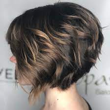 Short Choppy Bob For Wavy Hair Thick Wavy Hair Thick Hair Styles Wavy Hair