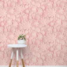 Fine Decor Dimensions 3d Effect Floral Rose Pink Wallpaper Fd42555 Flora pink modern floral stripe wallpaper boltby beacon house.