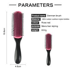 Originally this was just suppose to be a video of my first experience with a tangle teezer, but it ended up being a comparison video instead. Customized Fashion 9 Row Plastic Nylon Pins Denman Brush For Natural Hair Paddle Styling Hair Brush Curly With Logo Buy Denman Styling Hair Brush 9 Row Hair Brush Denman Paddle Hair Brush Product