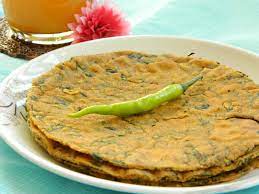 Methi Jowar Roti Paratha Fenugreek Sorghum Flour Flat Bread Paratha Roti Recipe Recipes