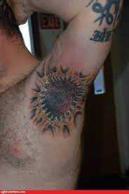 Nice Use Of Location Armpit Tattoo Tattoos Gone Wrong Tattoos