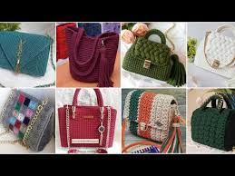 أحدث وأشيك شنط كروشية موديلات تحفة لعشاق الكروشية youtube bags straw bag fashion