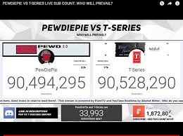 This youtube video is focusing about two brothers who are engaging and playing their games and usual daily activities. T Series Overtakes Pewdiepie To Become The Most Subscribed Youtube Channel Business Standard News