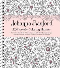 Take a peek at this great artwork on johanna basford's colouring. Johanna Basford 2020 Weekly Colouring Planner Activity Diary Amazon Co Uk Johanna Basford Books