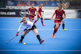 Hockey is a sport in which two teams play against each other by trying to manoeuvre a ball or a puck into the opponent's goal using a hockey stick. Field Hockey Rules History Facts Britannica