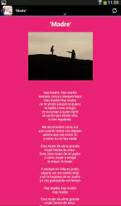 Canciones Para Mama Letras Y Enlaces Para Android Apk Baixar