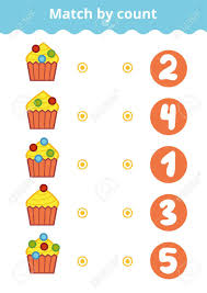 A través de juegos y tareas domésticas, los padres pueden enseñar a sus hijos habilidades básicas de matemáticas, como contar, . Juego De Conteo Para Ninos En Edad Preescolar Educativo Un Juego Matematico Cuente Las Bayas En Los Pasteles Y Elija La Respuesta Correcta Ilustraciones Vectoriales Clip Art Vectorizado Libre De Derechos Image