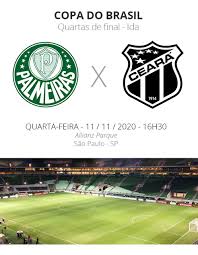 Ceará ontem no segundo tempo voou e venceu de goleada o brusque se classificando para as oitavas da copa do brasil, que não. Palmeiras X Ceara Veja Onde Assistir Escalacoes Desfalques E Arbitragem Copa Do Brasil Ge