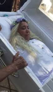 6,109 likes · 9 talking about this. Woman Rehearses For Own Funeral By Lying In A Coffin For Hours In Bizarre Dominican Republic Event Daily Mail Online