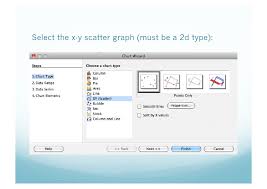 Using Open Office To Create Charts With Error Bars