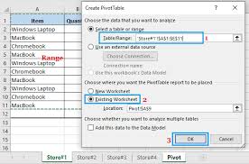 We did not find results for: How To Create Two Pivot Tables In Single Worksheet