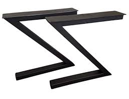 Get it by wednesday, feb 17. Amazon Com Metal Table Legs Z Shaped Style Any Size And Color Handmade
