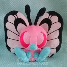 Pokemon Pink Butterfree By Sugarstitch On Deviantart Pokemon Pokemon Dolls Pokemon Plush