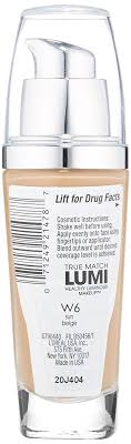 Descubra a melhor forma de comprar online. Amazon Com L Oreal Paris True Match Lumi Healthy Luminous Makeup W6 Sun Beige 1 Fl Oz Foundation Makeup Beauty Personal Care