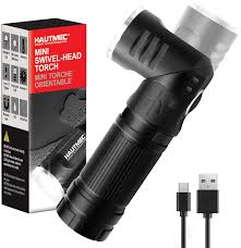 HAUTMEC Rechargeable LED Flashlights 500 High Lumens Hong ...