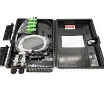 16 core fiber distribution box, SC/UPC splitter Box, black