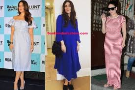 Since then, bebo's fans have been admiring the glow in the pictures of, saif ali khan's 50th birthday, kareena's baby bump was clearly visible. 5 Pregnancy Styling Tips To Take From Kareena Kapoor Khan
