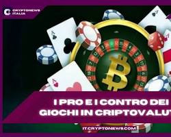 Gioco d'azzardo online con criptovalute
