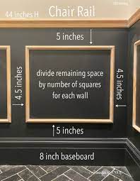 Installing a chair rail might seem tricky, so here are some easy steps on how to install chair rail with wainscoting. Diy Wainscoting Applied Molding Boxes Remington Avenue