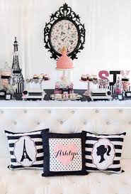 Birthday parties are not just for children and paris is one of the themes that can be used for anyone at any age! Barbie In Paris Fashion Show Birthday Party Hostess With The Mostess