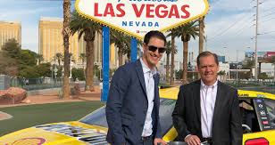Nascar pit road reporter and las vegas native jamie little said champion's week is a great way for nascar to blow off steam after a grueling season that begins in february and ends in november. Joey Logano Takes In Sights On Las Vegas Landmark Tour Nascar En Espanol