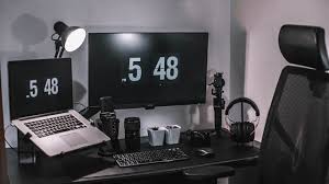 Has a ton of storage on the surface and including the monitor stand will ensure you have no issues with the layout. 10 Winning Desk Setup Ideas Improving Productivity And Ergonomics