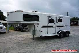Unique, safe and functional rear safetack® technology Used 2 Horse Sundowner Horse Trailer Gooseneck Horse Trailer Dixie Horse Mule Co