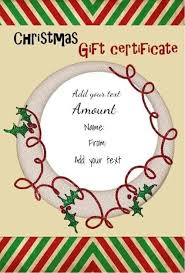 Here's how it works these holiday gift certificate templates are for personal use only. Free Christmas Gift Certificate Template Customize Online Download