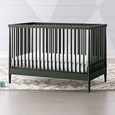 Hampshire Olive Green Crib Crate Kids