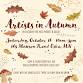 Artists in Autumn event image