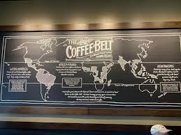 Map The Coffee Belt Neat Map In A Starbucks Infographic