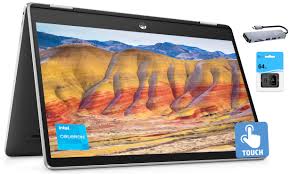 HP X360 Chromebook 2023, 14" HD 2-in-1 Convertible Spin Touchscreen, Intel  Celeron Processor, 4GB RAM, 128GB Storage (64GB eMMC+64GB SD), Webcam, WiFi  5, Long Battery, B&O, Chrome OS+MarxsolAccessory : Amazon.sg: Electronics