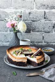 Brownie Cheesecake Glutenfrei Und Vegan Rezept Leichte Brownie Rezepte Glutenfreier Kasekuchen Brownie Kasekuchen