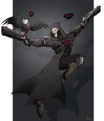 Pin By Olivia Killion On Overwatch Overwatch Reaper Overwatch Comic Overwatch Fan Art