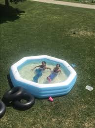 Summer Waves 10 Octagonal Inflatable Family Pool Big Lots Family Pool Inflatable Pool Stock Tank Swimming Pool
