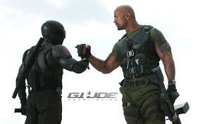 Roadblock And Snake Eyes G I Joe Retaliation Wallpaper Movie Gi Joe Dwayne Johnson Elodie Yung