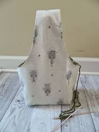 In the article how to sew a zipper bag: On The Go Knitting Bag S O T A K Handmade Knitting Bag Sewing Pattern Knitting Bag Sewing Knitting Bag Pattern