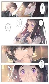 maeshima shigeki, hyouka, chitanda eru, oreki houtarou, 1boy - Anime R34