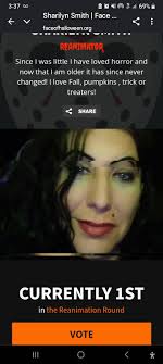 Hey there! I'm in the reanimator round, could use some help to get to the  #1 spot!! VOTE for me pls!