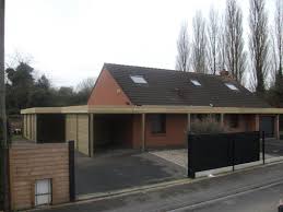 Devis Carport Adosse En Ligne Garage Semi Ferme Destombes Bois Carport adossé aluminium, abri voiture alu. devis carport adosse en ligne garage