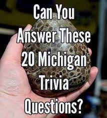 If you can ace this general knowledge quiz, you know more t. Pin On Michigan