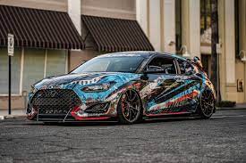 Hyundai Veloster N Owner Socalgarageworks Wrapped Dhgraphics951 Photos Tylercatesphotos Design By T Hyundai Veloster Car Wrap Car Wrap Design