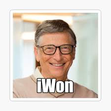 He's been known as demanding, arrogant and ruthless, but he has clearly. Bill Gates Meme Sticker By Kaoz Redbubble