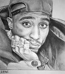 Tupac shakur was a popular rap artist who was murdered in las vegas in 1996. Drawings Of 2pac Drone Fest