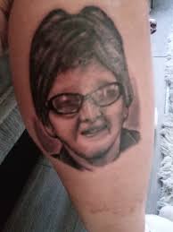 My mum passed away last October. Today I had this lovely tattoo done. She  would love it.